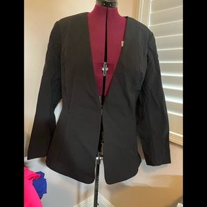 Lane Bryant Black Blazer Sz 26 NWT
